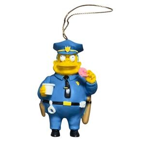 2002 The Simpsons Chief Wiggum Vintage Christmas Ornament